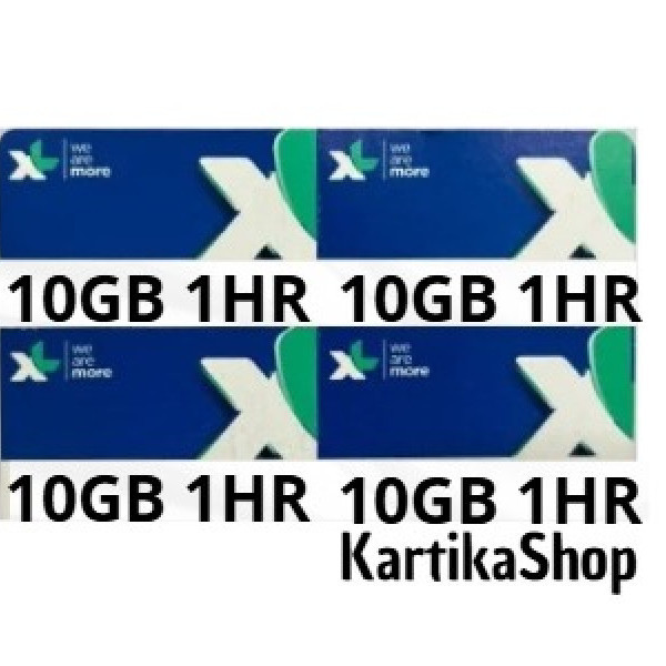 Voucher XL 10gb 1Hr