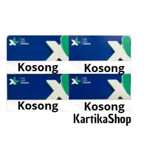 Voucher Kosong XL 